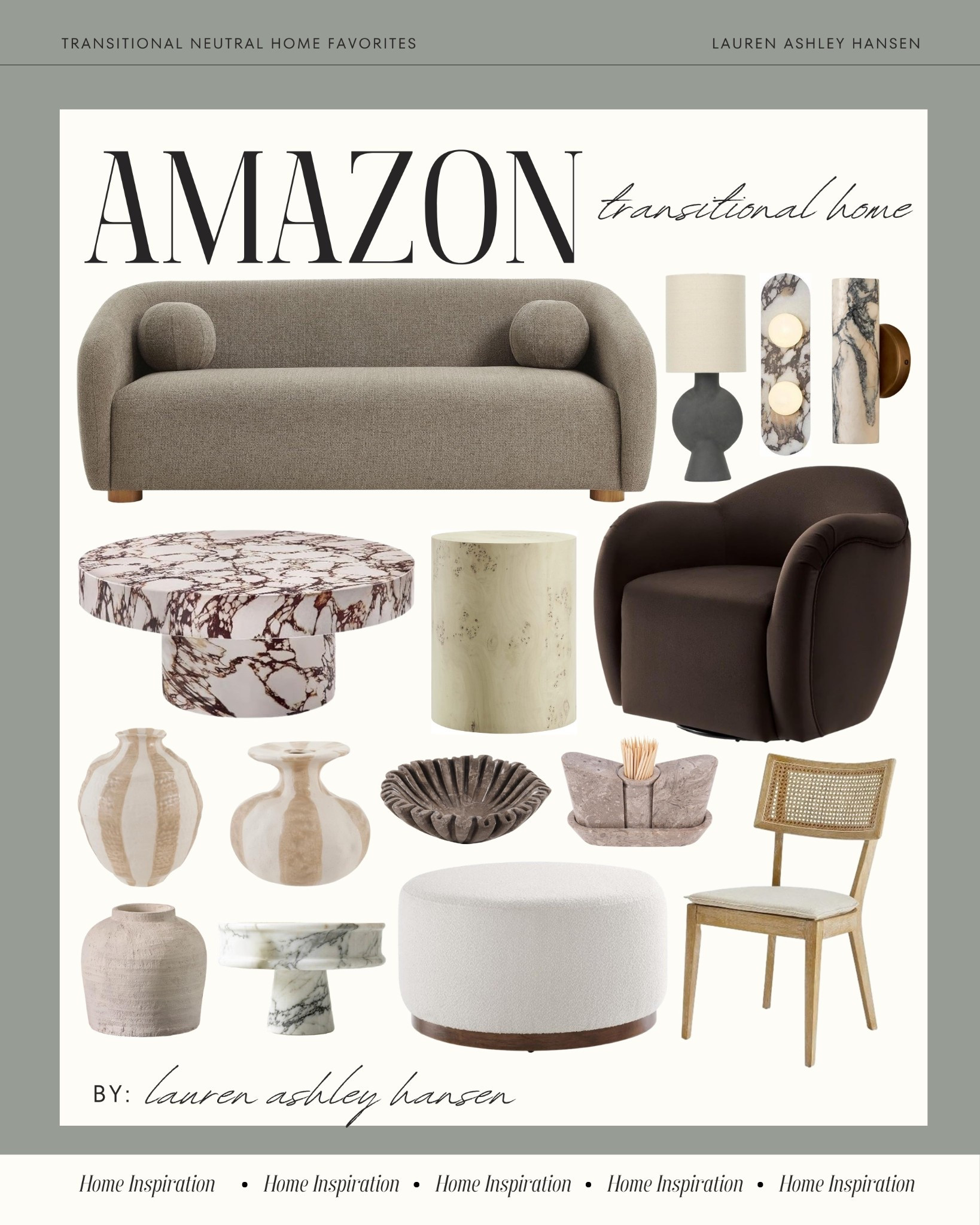 These pieces truly have me so impressed! The curves, materials, shapes, and overall organic texture on all of these is so good. Absolutely loving these for creating balance amongst higher-end pieces!

#LTKHome