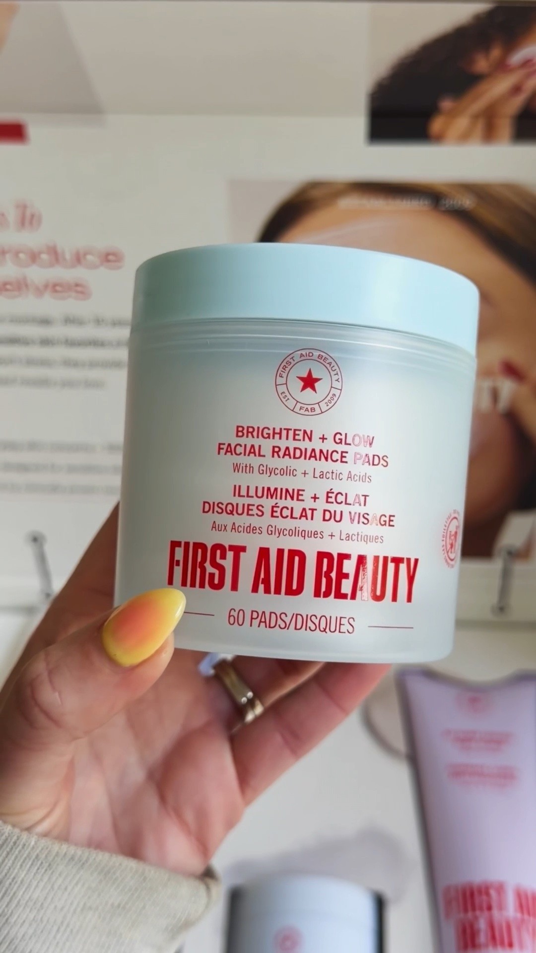 Rolling up this summer with your first aid beauty skincare lineup liiiike

New packaging, same skin-safe products like kp bump eraser, cleanser, and my OG favorite: the facial radiance pads!
Available at ulta and Sephora

#LTKselfcare