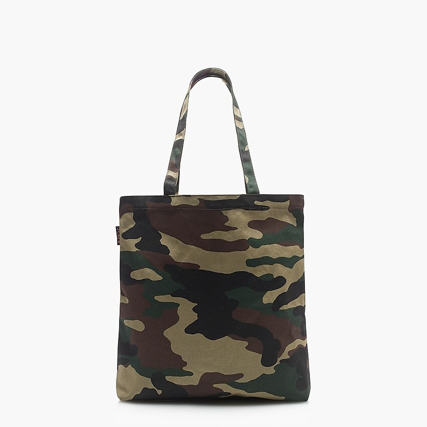 Reusable everyday canvas tote in camo | J. Crew US