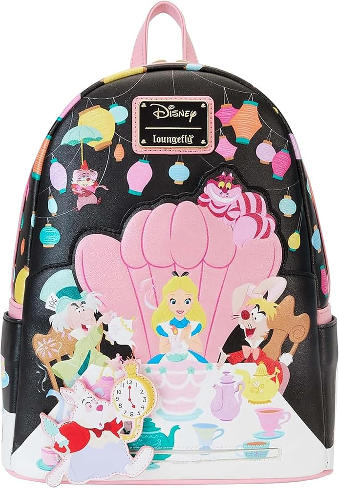 Loungefly Disney Alice in Wonderland Unbirthday Party Mini Backpack Fashion Bag | Amazon (US)