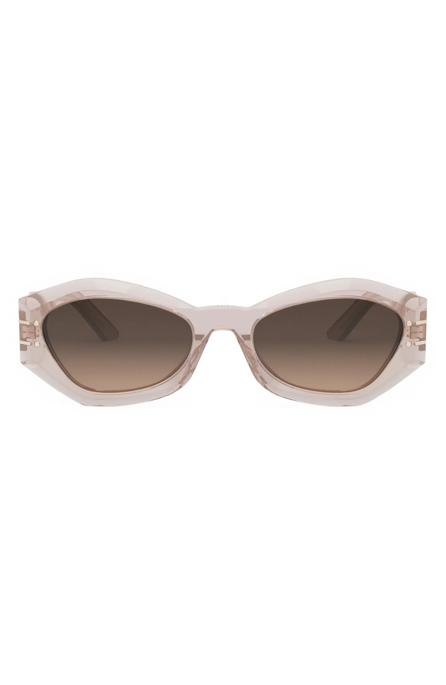 'DiorSignature B1U 55mm Butterfly Sunglasses | Nordstrom