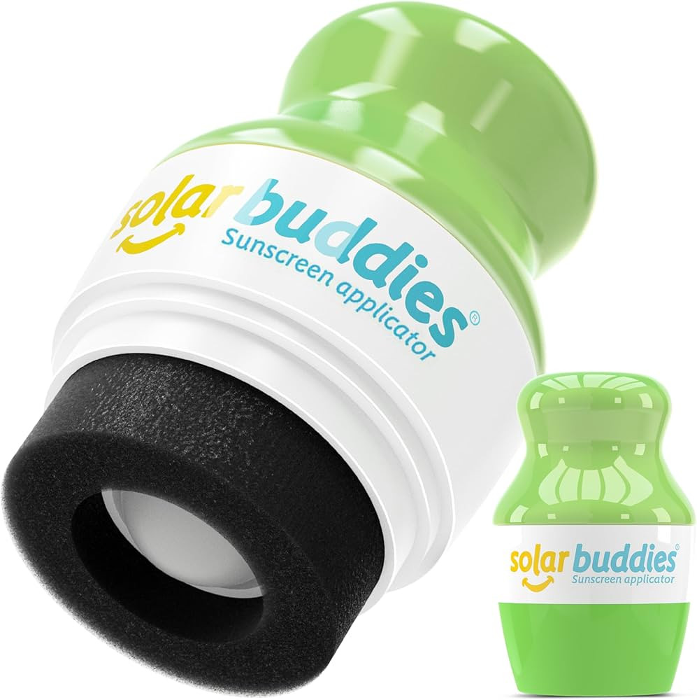 Solar Buddies Sunscreen Applicator - Single Full Green - Refillable Roll on Sponge Sunscreen, Sun... | Amazon (US)