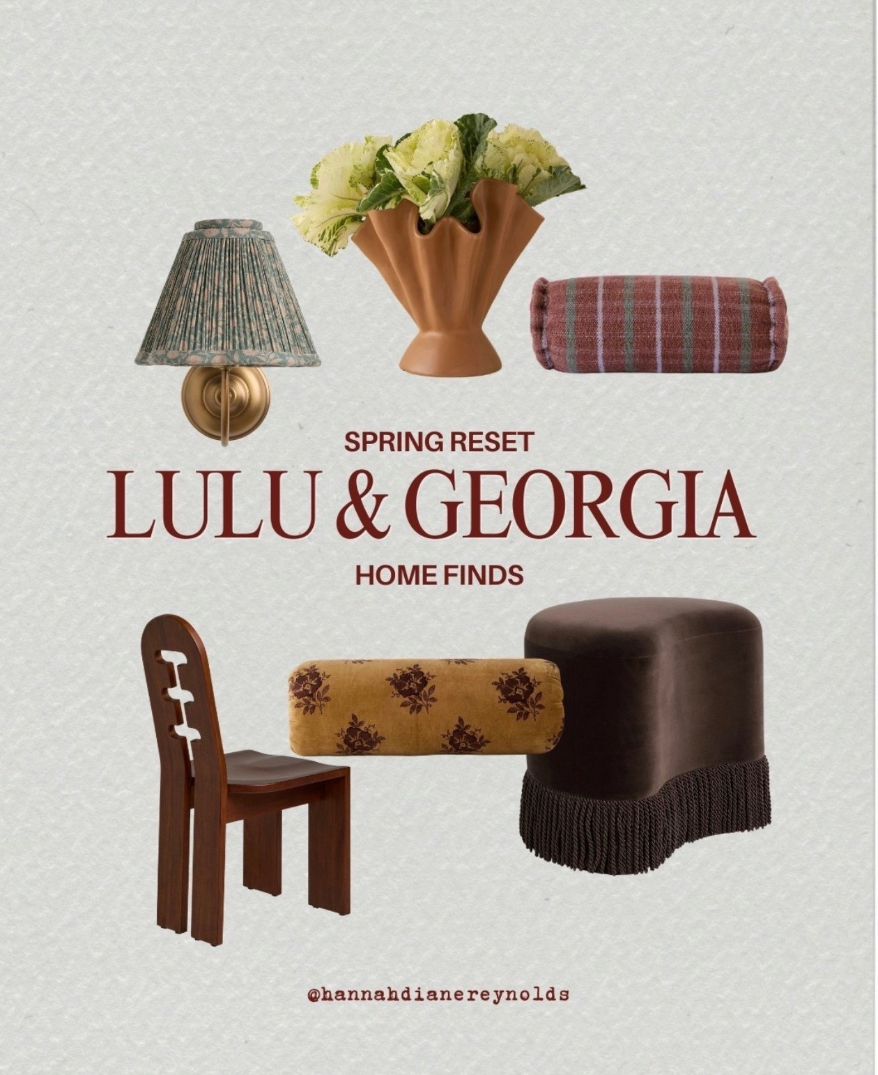 Spring refresh but make it elevated ✨ I’ve been loving these Lulu and Georgia pieces lately because they bring that designer, high-end look into your home without the designer price point. Every piece here is under $500 and feels like the kind of timeless decor that instantly makes a space look more curated and intentional.

Think warm textures, sculptural shapes, and those elevated neutral pieces that make a home feel styled but still effortless. These are the types of investment-style accents I love adding during a spring refresh — statement bowls, elevated trays, beautiful lighting, and modern decor that instantly upgrades a coffee table, entryway, or shelf.

If you love Lulu and Georgia’s aesthetic but want pieces that still feel like a great value for the quality, these are such good finds. Designer-inspired, high quality, and all under $500 which is honestly hard to find for this look.

Perfect for anyone refreshing their home for spring, updating a living room, styling a console, or layering in those luxury-looking finishing touches that make a space feel complete.#LTKSpring #LTKFindsUnder500 #LTKStyleTip #LuluAndGeorgia #DesignerInspiredHome #ElevatedHomeStyle #SpringHomeRefresh #ModernHomeDecor #NeutralHomeStyle #HomeStylingFinds #LTKInterior

#LTKSpringSale 

Comment SHOP below to receive a DM with the link to this post on my LTK ⬇ https://liketk.it/5ZAE7 #ltkhome #ltksalealert #ltkhome

Comment SHOP below to receive a DM with the link to this post on my LTK ⬇ https://liketk.it/60ejt #ltkhome #ltksalealert #ltkvlog

Comment SHOP below to receive a DM with the link to this post on my LTK ⬇ https://liketk.it/60ek4 #ltkfoodie #ltkvlog #ltkhome

#LTKdayinmylife #LTKmorningroutine #LTKFestival