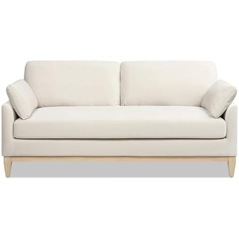 Jennifer Taylor Home Knox 84" Modern Farmhouse Performance Velvet Living Room Sofa Couch | Amazon (US)