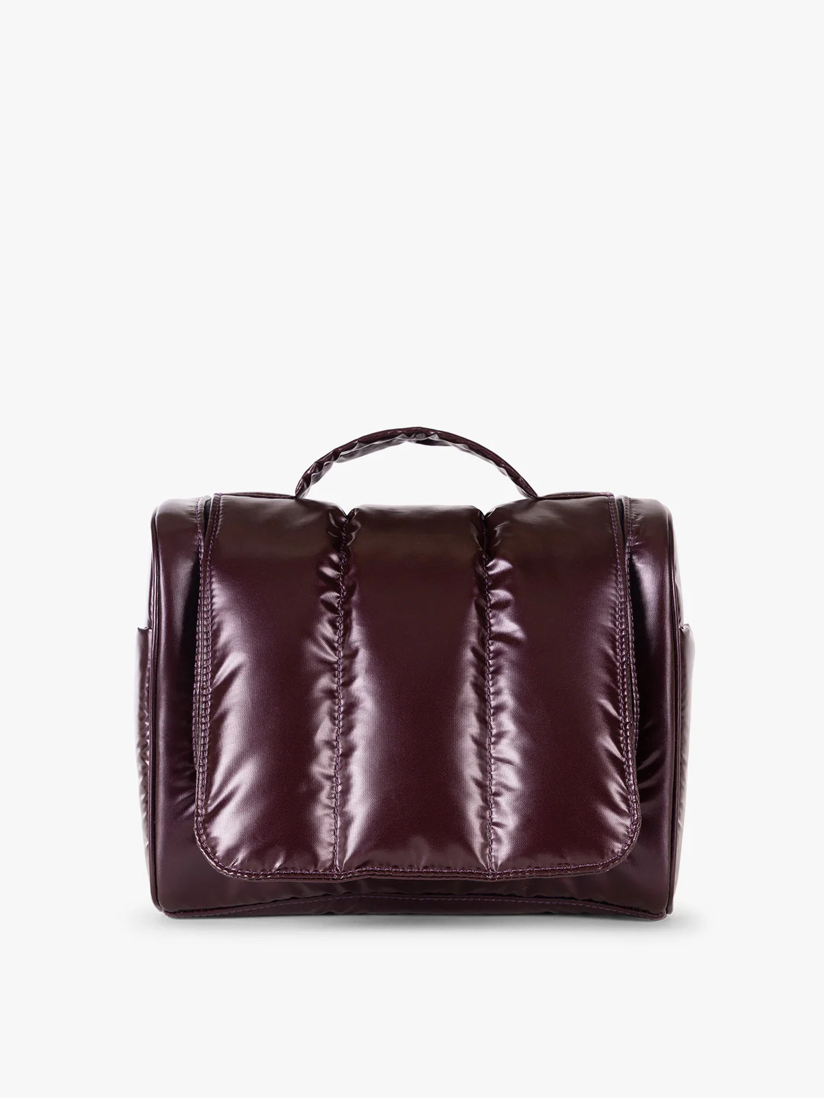 CALPAK Luka Hanging Toiletry Bag in Glazed Dark Cherry | CALPAK