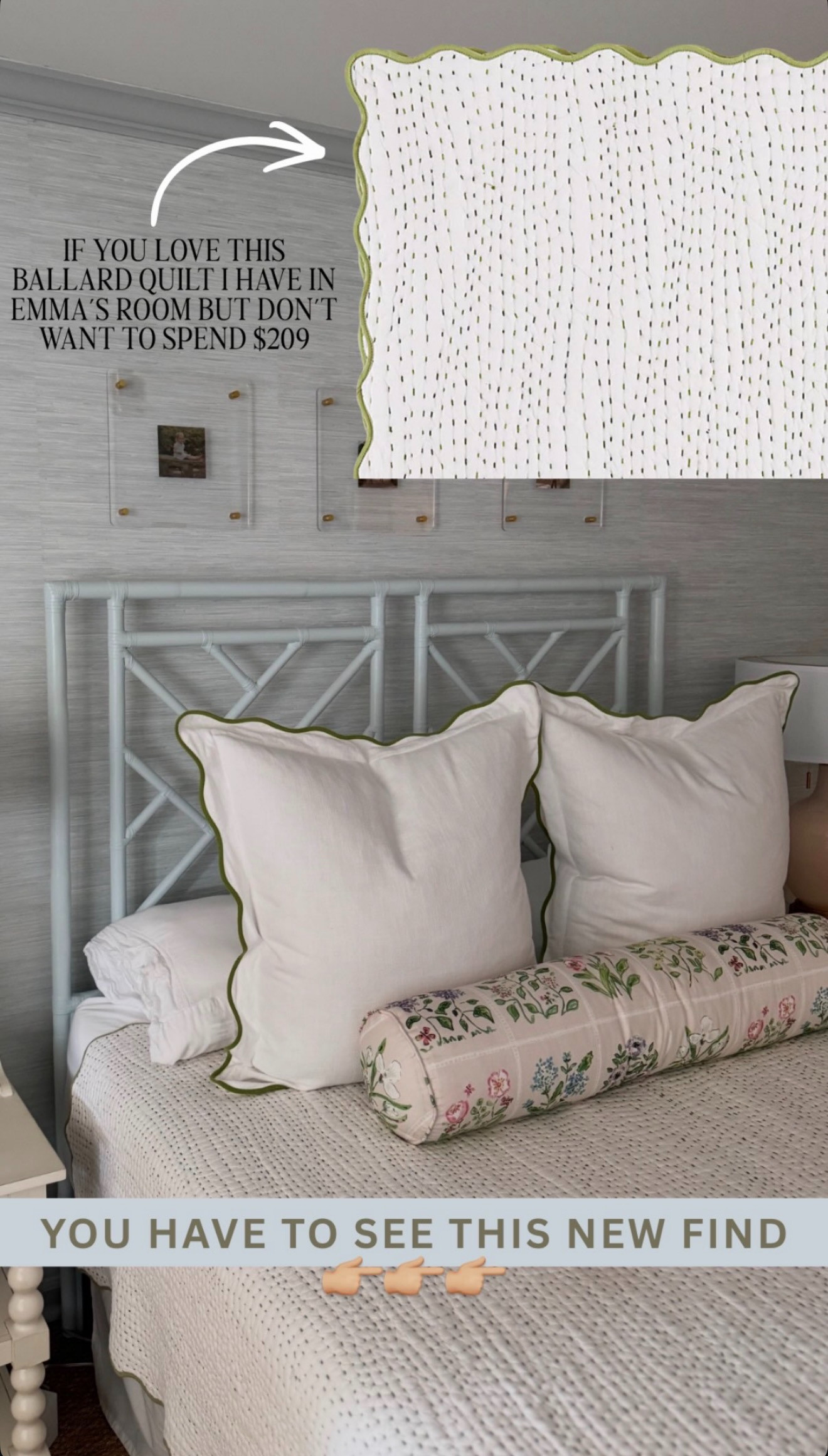 If you love this Ballard quilt you HAVE to check out what I found at TJ Maxx!

#TJMaxx #Quilt #TheSouthernSource 

 #LTKstorytime #LTKHome #LTKKids