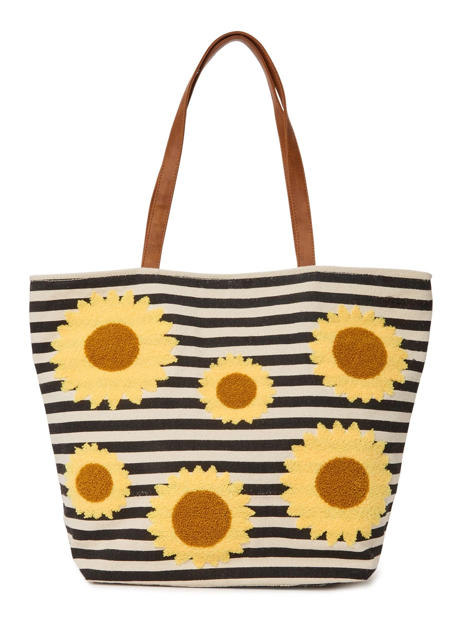 No Boundaries Women’s Icon Tote Bag Sunflower | Walmart (US)