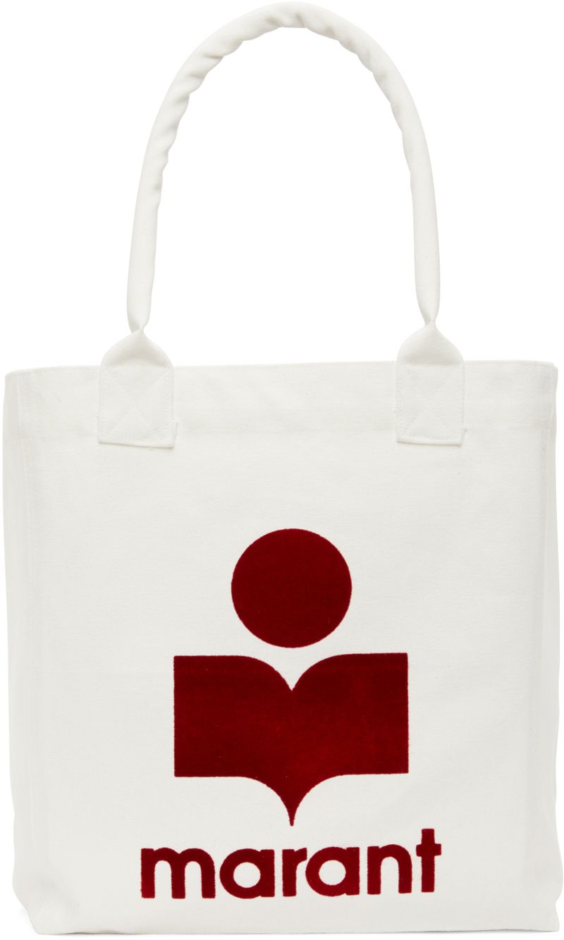 White & Red Yenky Tote Bag | SSENSE