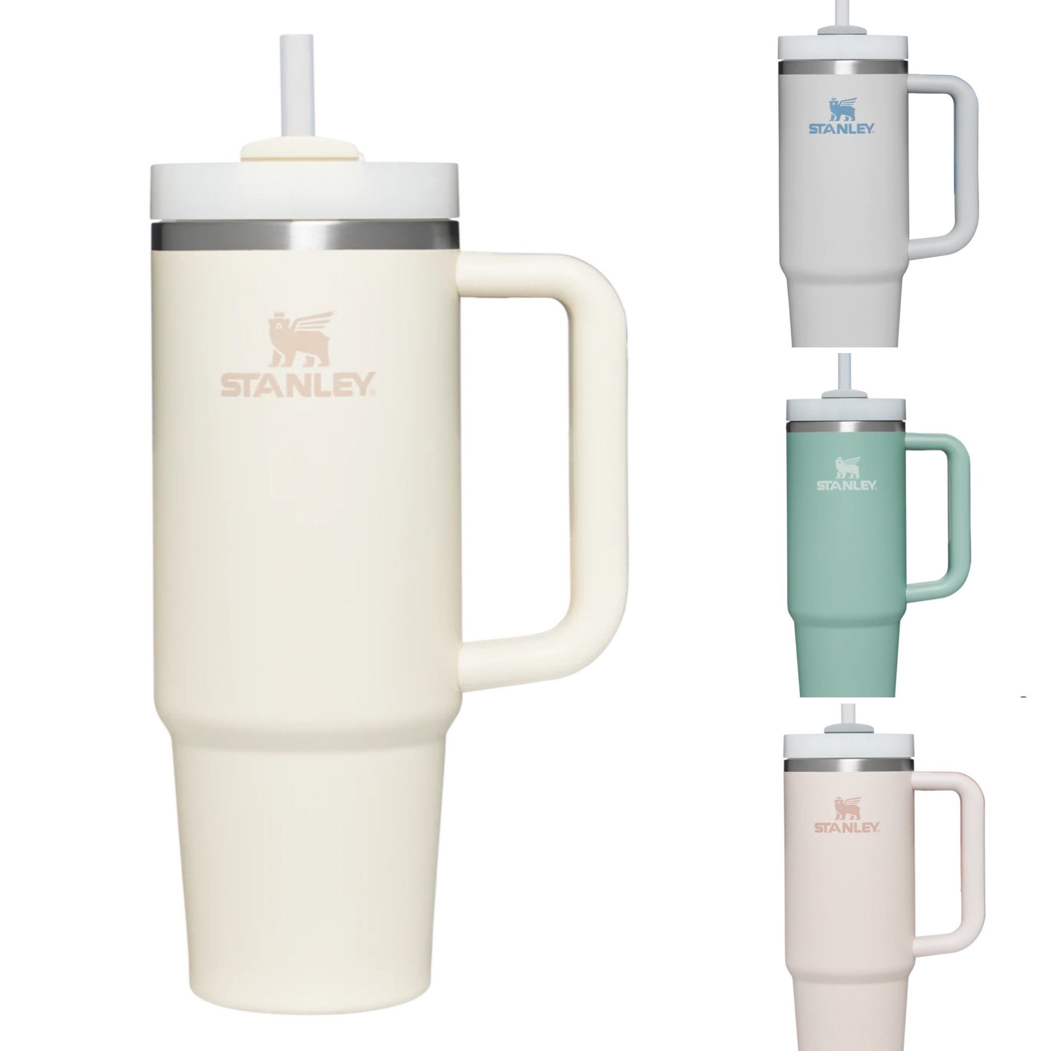 💓 The SUPER NEW 30 oz Stanley Quencher H2.0 tumblers were restocked today!  Now available online at $30 each…ADD TO CART NOW!  These will go quick 💓

* Cream
* Eucalyptus
* Fog
* Rose Quartz
* Charcoal
* Black
✨ Link in my bio! ✨

#stanley #stanleycup #viralpost #viralposts #addtocart #shopwithme #explorepage #explore #new #limitedstock #pink #grey #rose #trending #releaseday #coffee #coffeetime #hydrate #trending #ltkunder50 #ltkstyletip #popular #starbuckstumbler #starbuckscups #starbuckscoffee #tumbler #socute #newrelease #restock

#LTKGiftGuide