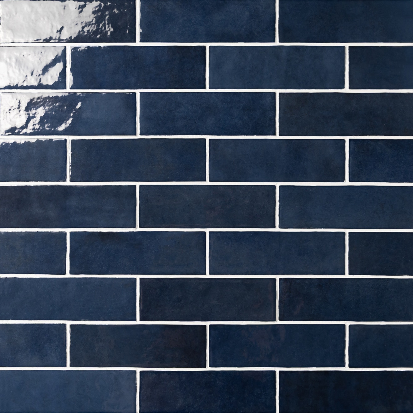 Cloe 2.5" x 8" Ceramic Tile in Blue | Bedrosians Tile & Stone