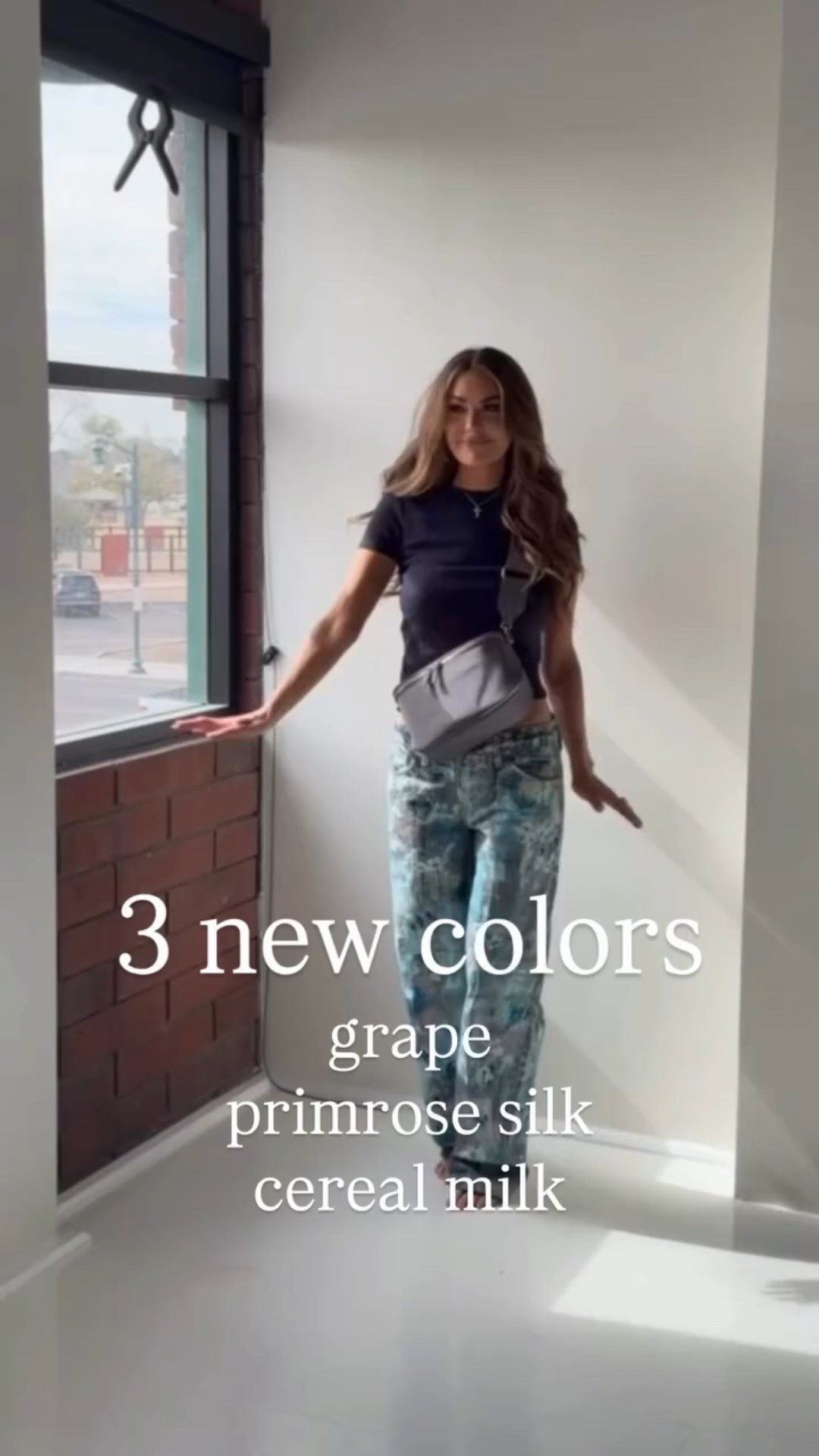 3 new colors for the waymaker active!  grape + primrose silk + cereal milk 

size 24 in the light denim, size 25 in the painted denim, size small in the cream top

#LTKOver40 #LTKValentine #LTKootd