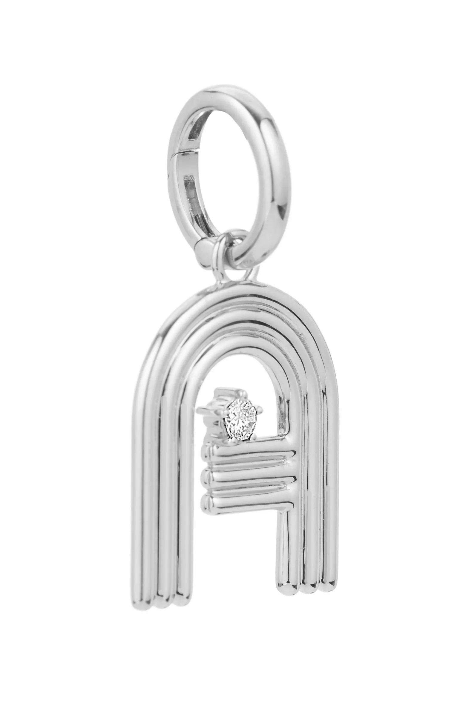 Groovy Letter Charm Pendant | Nordstrom