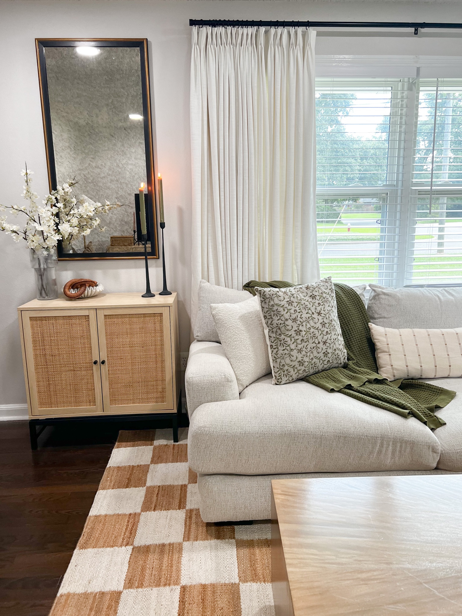 Living room accent cabinet and pillows linked! 

#LTKsalealert #LTKhome #LTKunder100