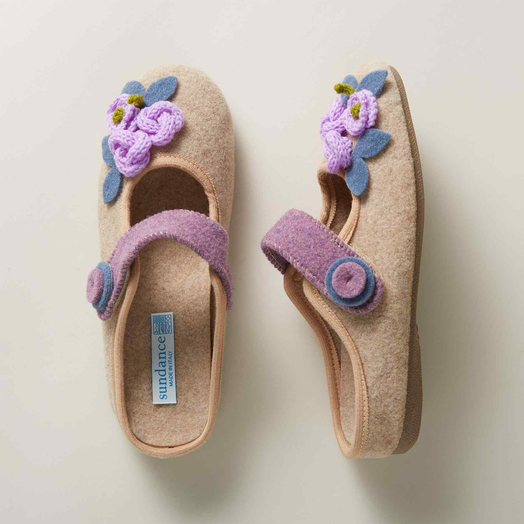 Blossom Slippers | Sundance Catalog