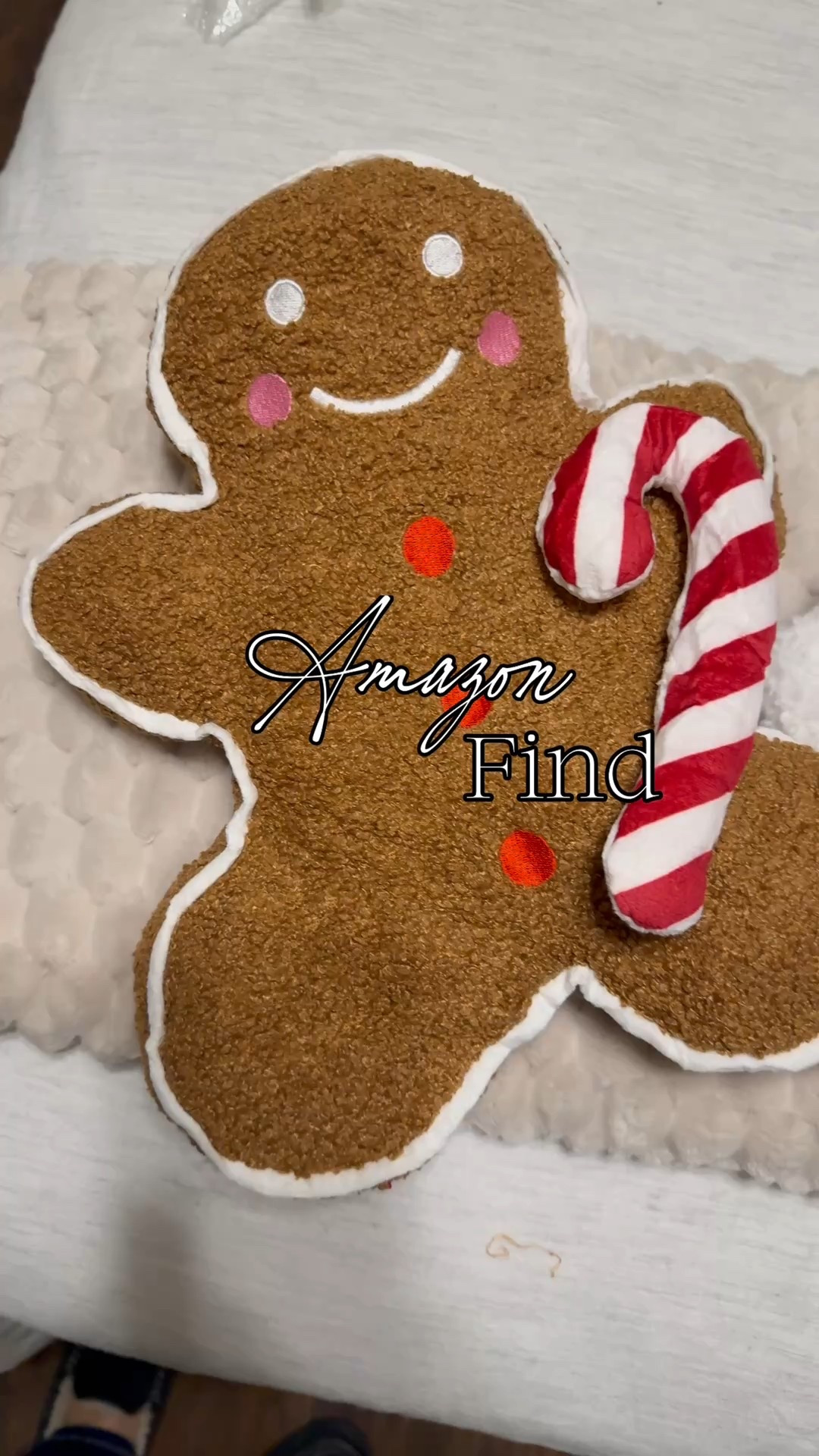 ✨ Cozy Christmas Vibes ✨ These festive little pillows are the cutest addition to your holiday décor! 🎄❤️ The set comes with all the favorites — gingerbread man, snowflake, candy cane, reindeer, and snowman — all in one bundle.
They’re perfect for styling your couch, accent chair, or even layering on your bed for that extra cozy touch.
Which spot in your home would you decorate with them first? 🎁✨
#holidayvibes #pillowdecot #holidayhome

#LTKHoliday #LTKSeasonal #LTKHome