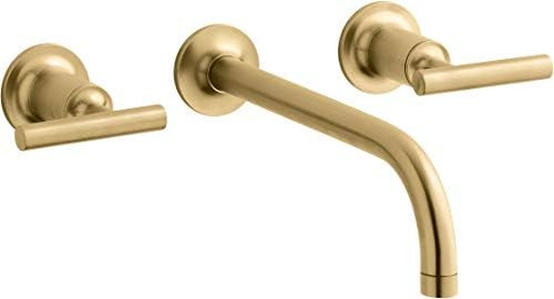 Kohler K-T14414-4-2MB Purist Bathroom Sink Faucet, Vibrant Brushed Moderne Brass | Amazon (US)