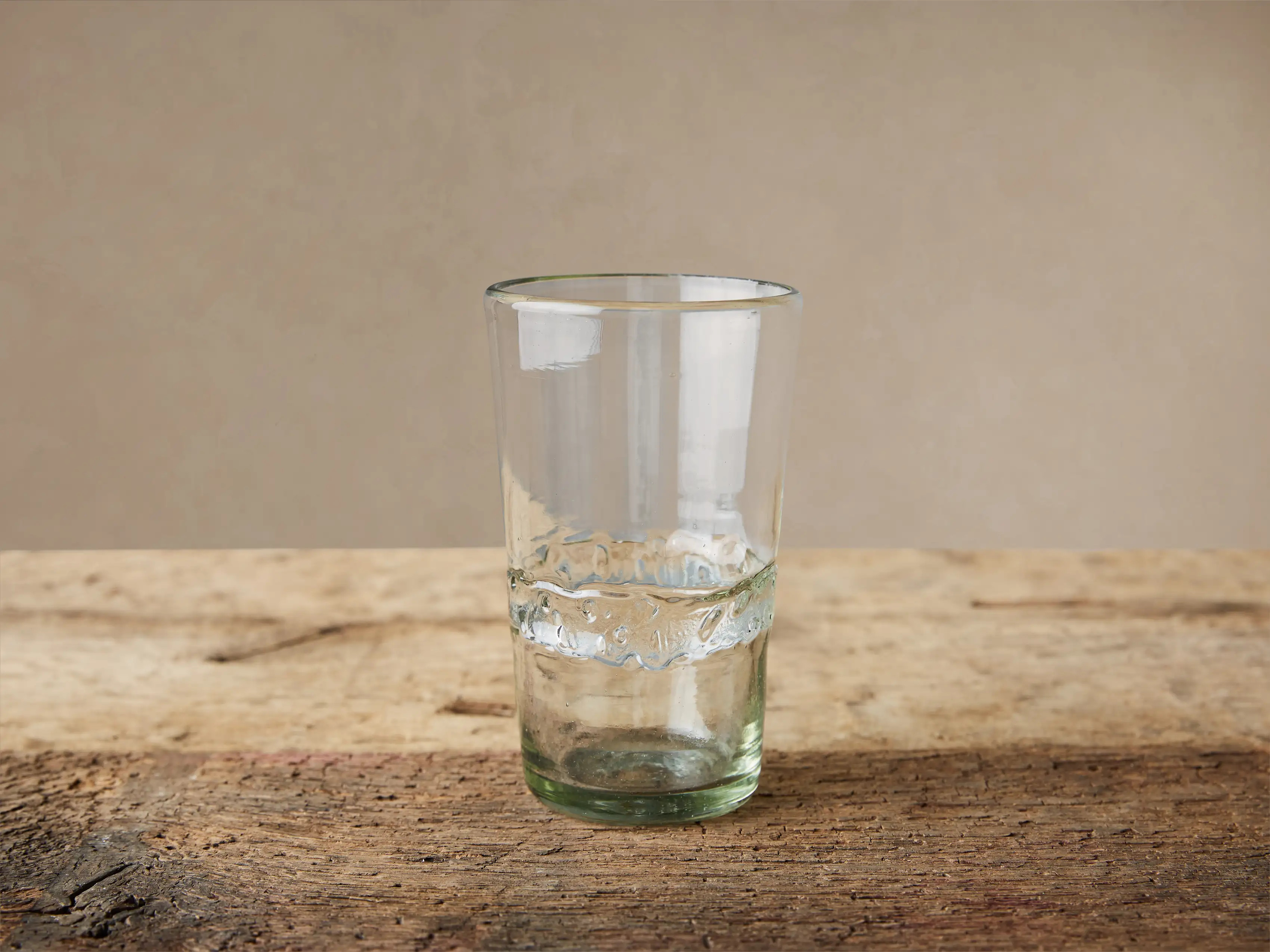 Ribbon Clear Highball Glasses (Set of 4) | Arhaus