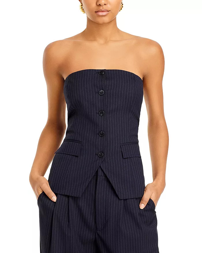 Berkley Pinstripe Top | Bloomingdale's (US)