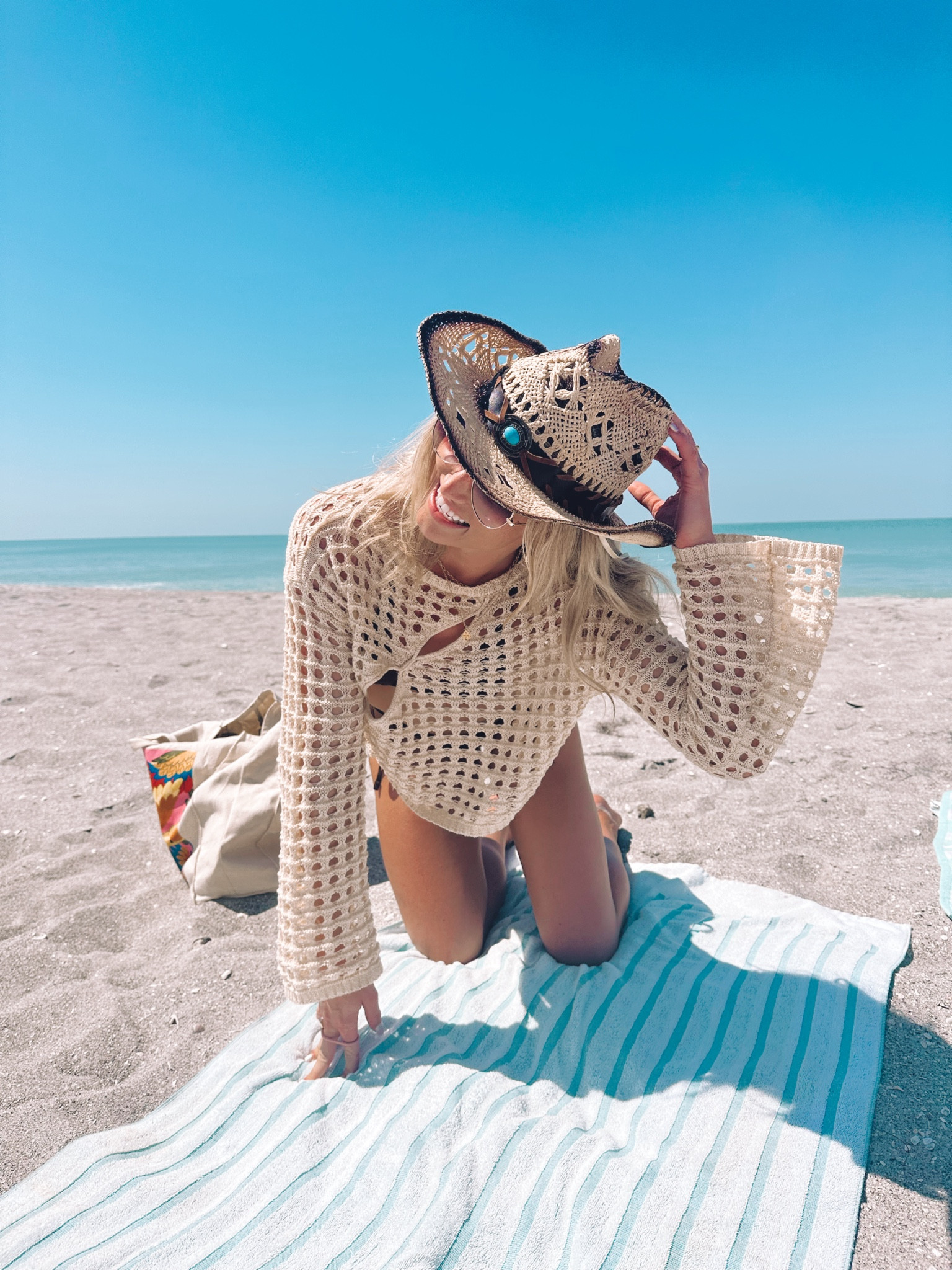 Coastal cowgirl #summer #bikini #beach 

#LTKswim #LTKtravel #LTKfit