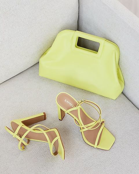 Strappy Heeled Sandals | Express