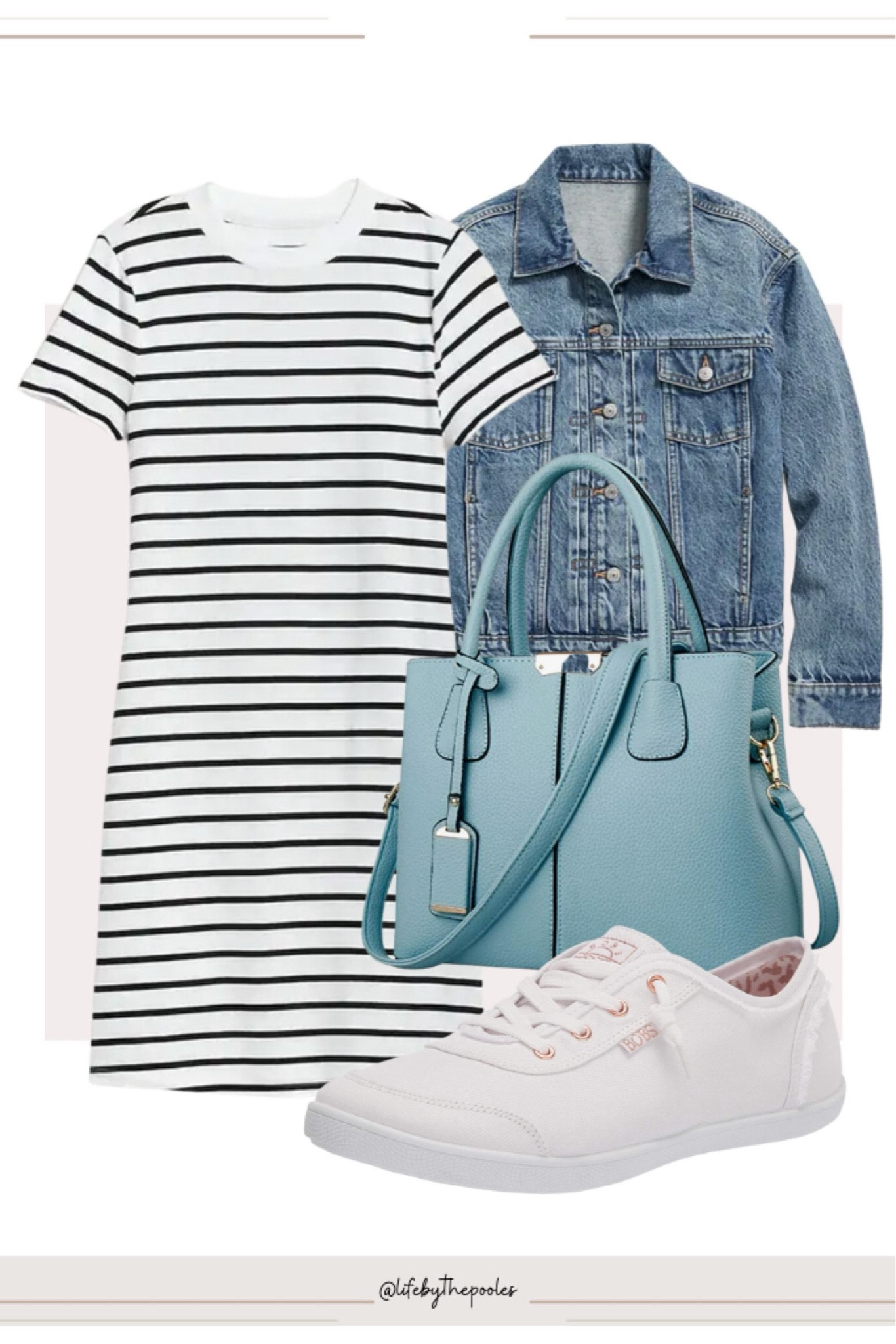 Casual spring dress outfit with a striped dress, denim jacket, hand bag, and white sneakers. 


#ltkfindsunder100 #ltksalealert #ltkitbag 
//Spring outfits 2024, Easter dress, spring dresses, Amazon outfit ideas, casual outfit ideas, casual fashion, amazon fashion, amazon casual outfit, cute casual outfit, outfit inspo, outfits amazon, outfit ideas, Womens shoes, amazon shoes, Amazon bag, purse, size 4-6, early spring outfits, winter to spring transition outfit, spring outfit  


#LTKstyletip #LTKfindsunder50 #LTKshoecrush