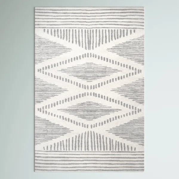 Marnie Southwestern Area Rug in Light Gray | Wayfair North America