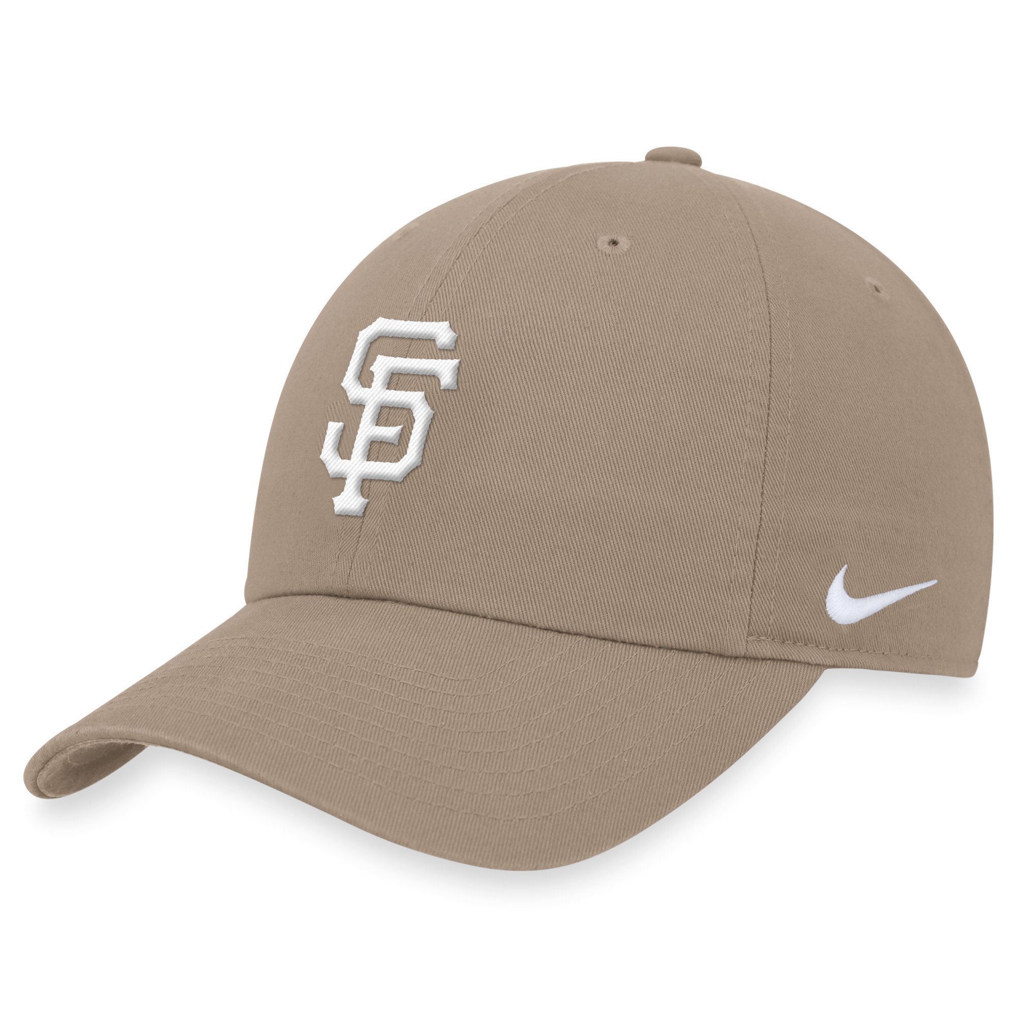 Men's Nike Khaki San Francisco Giants Club Adjustable Hat | Fanatics