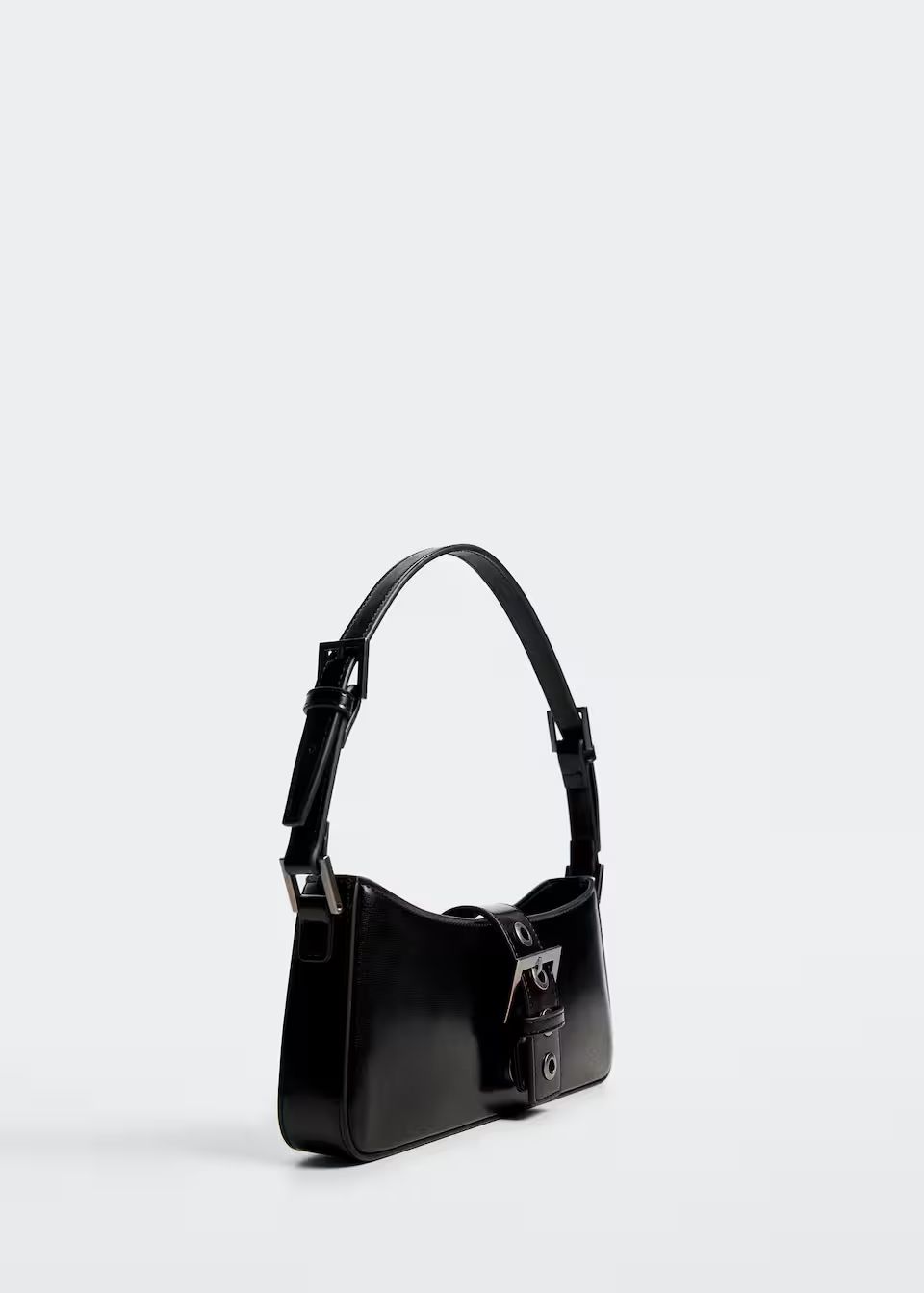 Short buckle handle bag -  Women | Mango USA | MANGO (US)