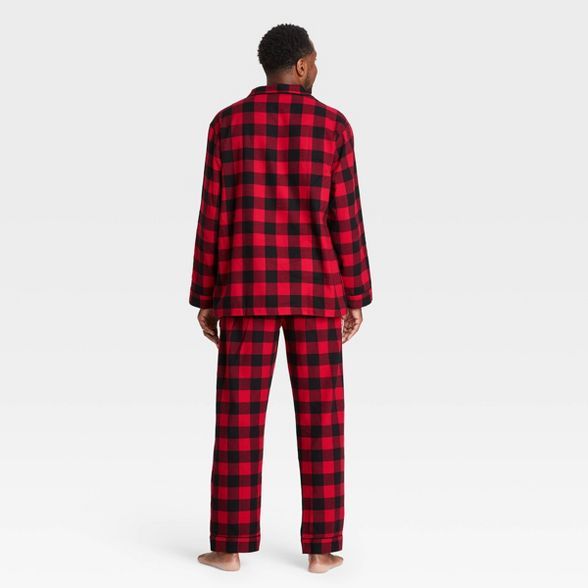 Men's Plaid Flannel Pajama Set - Wondershop™ Red | Target