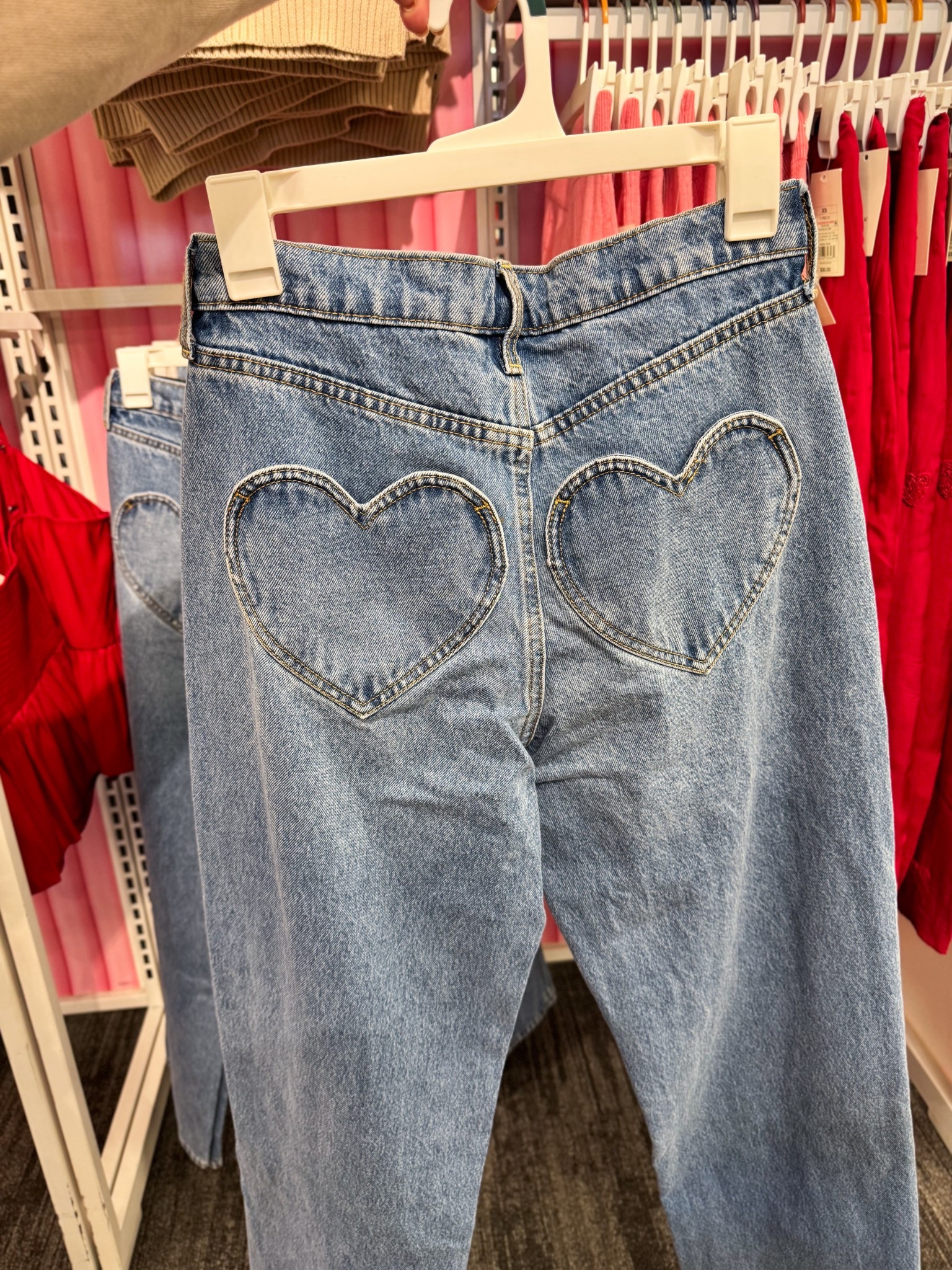 new jeans from target 

Valentine’s Day outfit, vday looks, casual jeans 



#LTKootd #LTKFindsUnder50