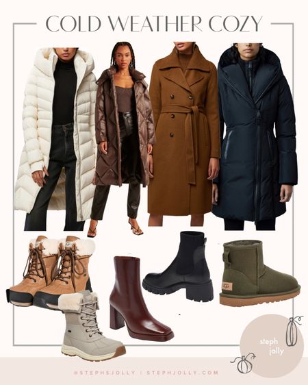 Cold weather jackets, coats & boots 

#LTKstyletip #LTKSeasonal #LTKHoliday
