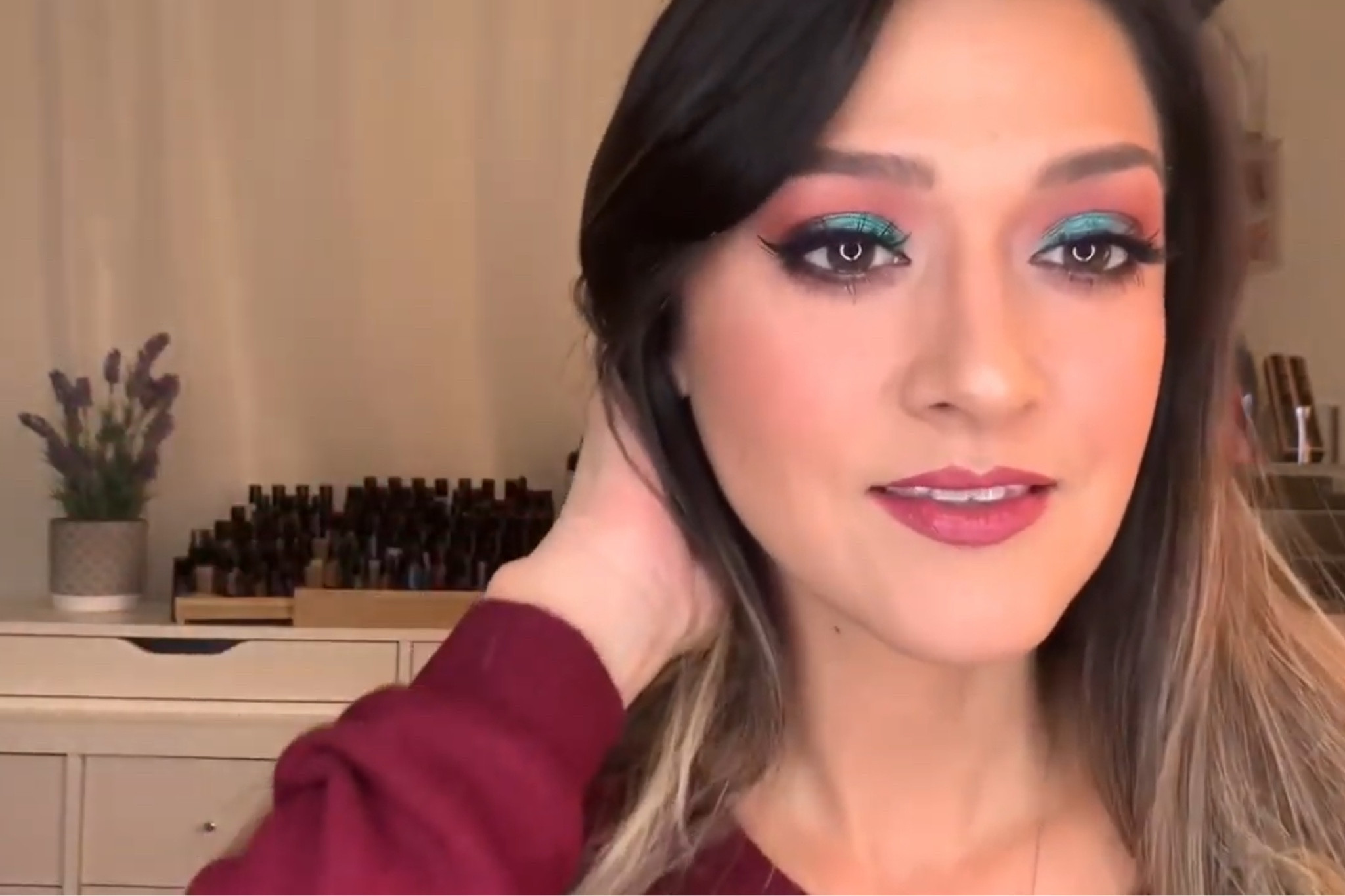 The holidays are coming and I’m living for this very festive eye makeup look 
♥️🎄💚 

#LTKSeasonal #LTKHoliday #LTKbeauty