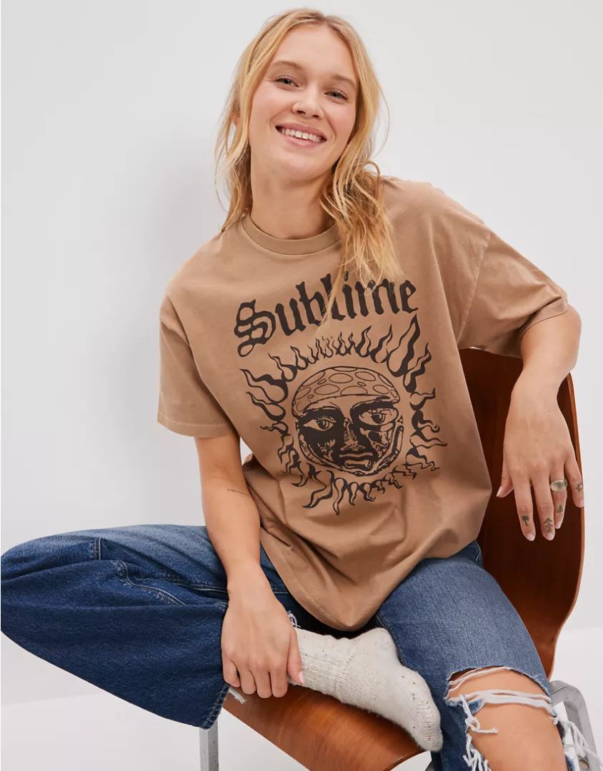AE Oversized Sublime Graphic Tee | American Eagle Outfitters (US & CA)