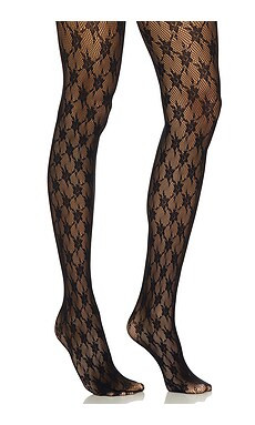 Wolford Rose Tights in Black from Revolve.com | Revolve Clothing (Global)