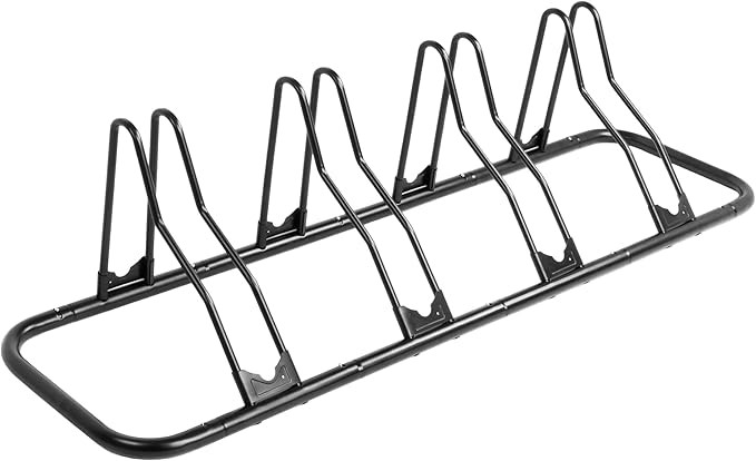 CyclingDeal Bicycle Floor Parking Rack Stand - for Mountain MTB Road Bike - Indoor Home Garage St... | Amazon (US)