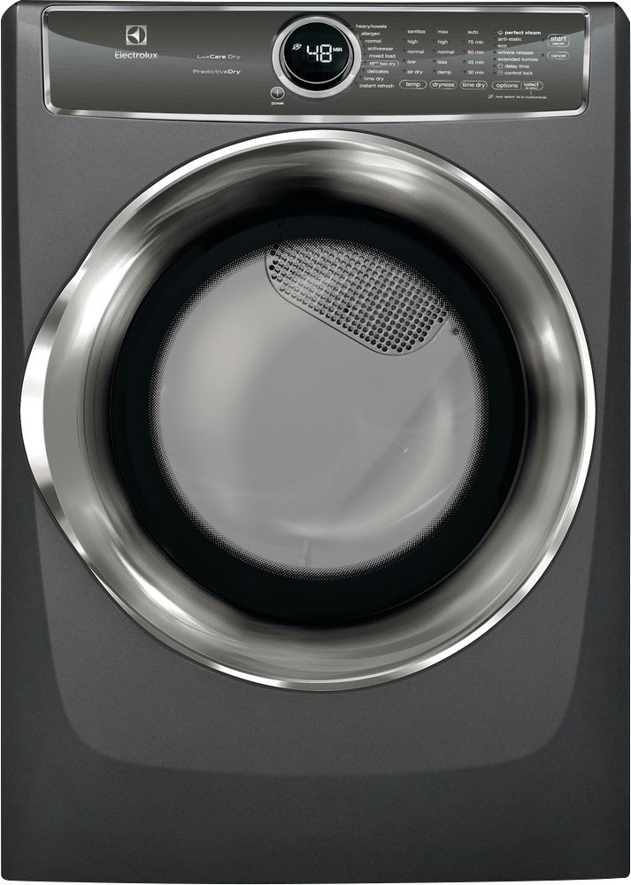 Electrolux 8.0 Cu. Ft. 9-Cycle Gas Front Load Dryer with Predictive Dry™ Titanium EFMG627UTT - ... | Best Buy U.S.