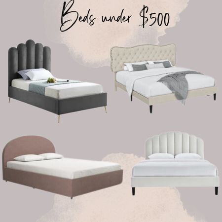 Beds under $500 @walmart #walmartfinds #walmarthome bedroom inspo, bed, upholstered bed, velvet bed, neutral,bedroom 

#LTKhome #LTKsalealert #LTKMostLoved