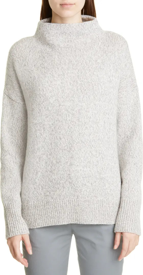 Marled Funnel Neck Wool Blend Sweater | Nordstrom