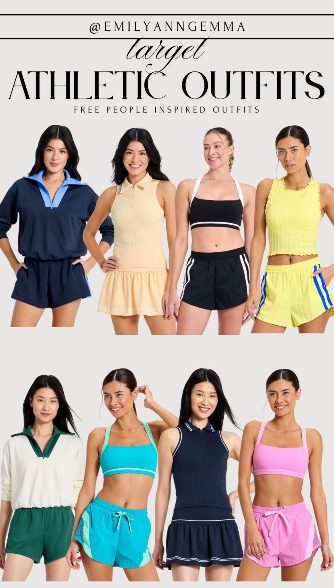 Target workout sets that are giving free people vibes!! All under $50!! 

Workout sets, Spring finds, Spring outfits 2026, Spring Outfits, Athletic Sets, Matching sets, Target finds, Target fashion, Target Haul, Emily Ann Gemma

#LTKSaleAlert #LTKootd #LTKActive