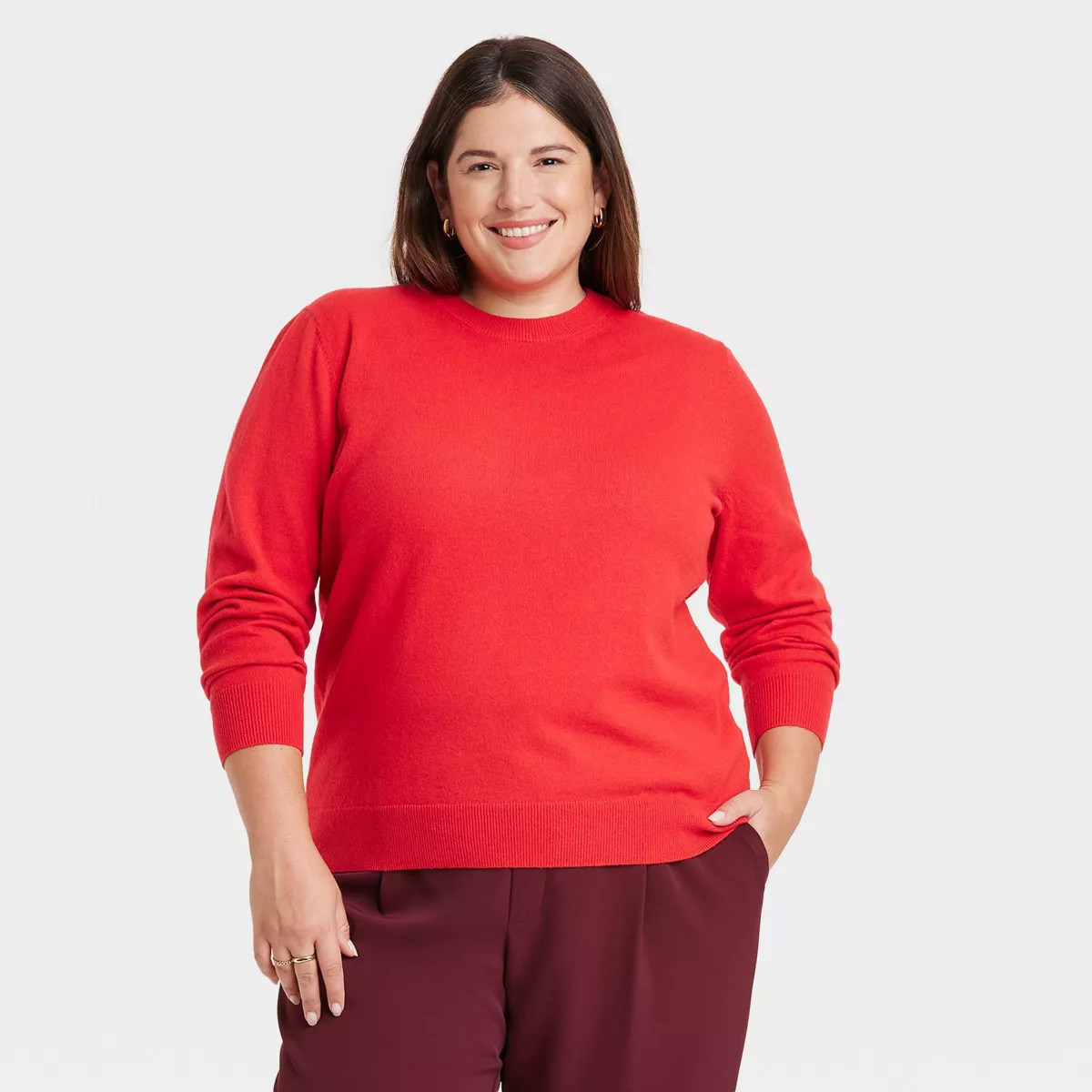 Women's Fine Gauge Crewneck Sweater - A New Day™ | Target