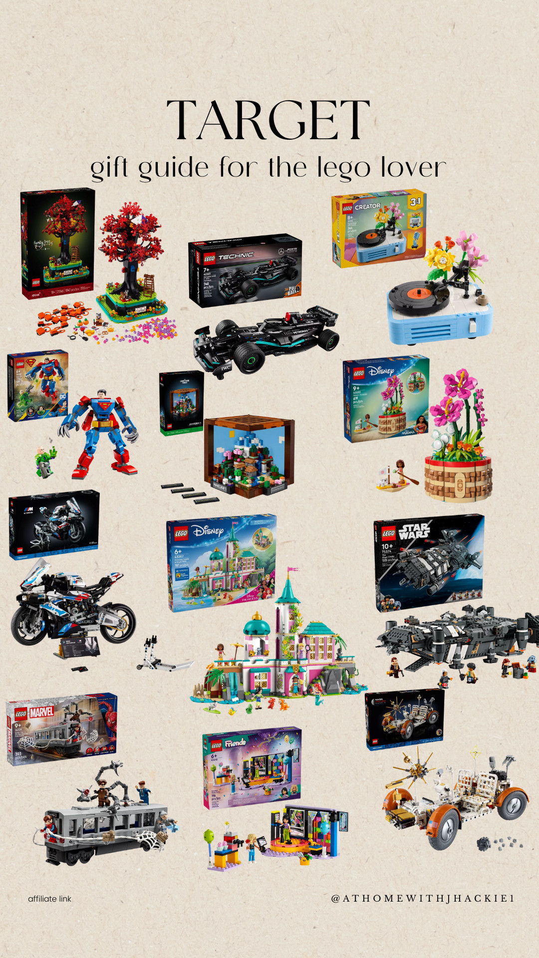 Target lego gift guide, target lego sets, lego christmas gifts, lego gifts for kids, lego creator sets, lego technic sets, lego disney sets, lego flowers set, lego star wars sets, lego marvel sets, lego minecraft sets, gift ideas for lego lovers, holiday lego deals target 

 

#LTKGiftGuide #LTKHoliday #LTKSeasonal