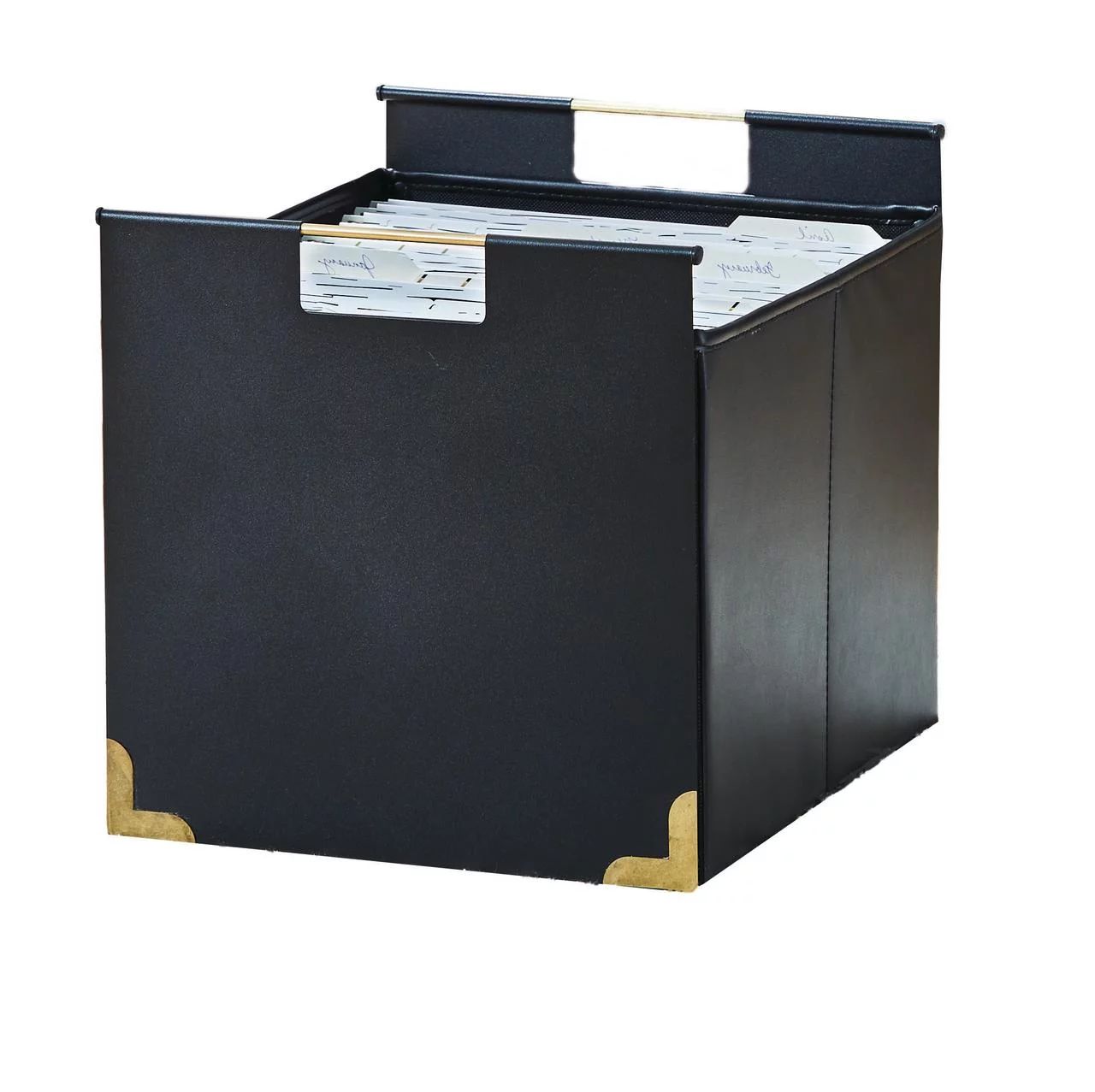 Better Homes & Gardens Metal file Cube Storage Bin(12.75" x 12.75") - Black 1 Piece for Adult - W... | Walmart (US)