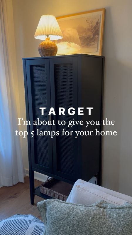 5 must have lamps for a cozy home // I love using lamps in the evenings instead of overhead lighting. These lamps are a great designer look for less // Target lamps // home decor 

#LTKhome #LTKsalealert #LTKVideo