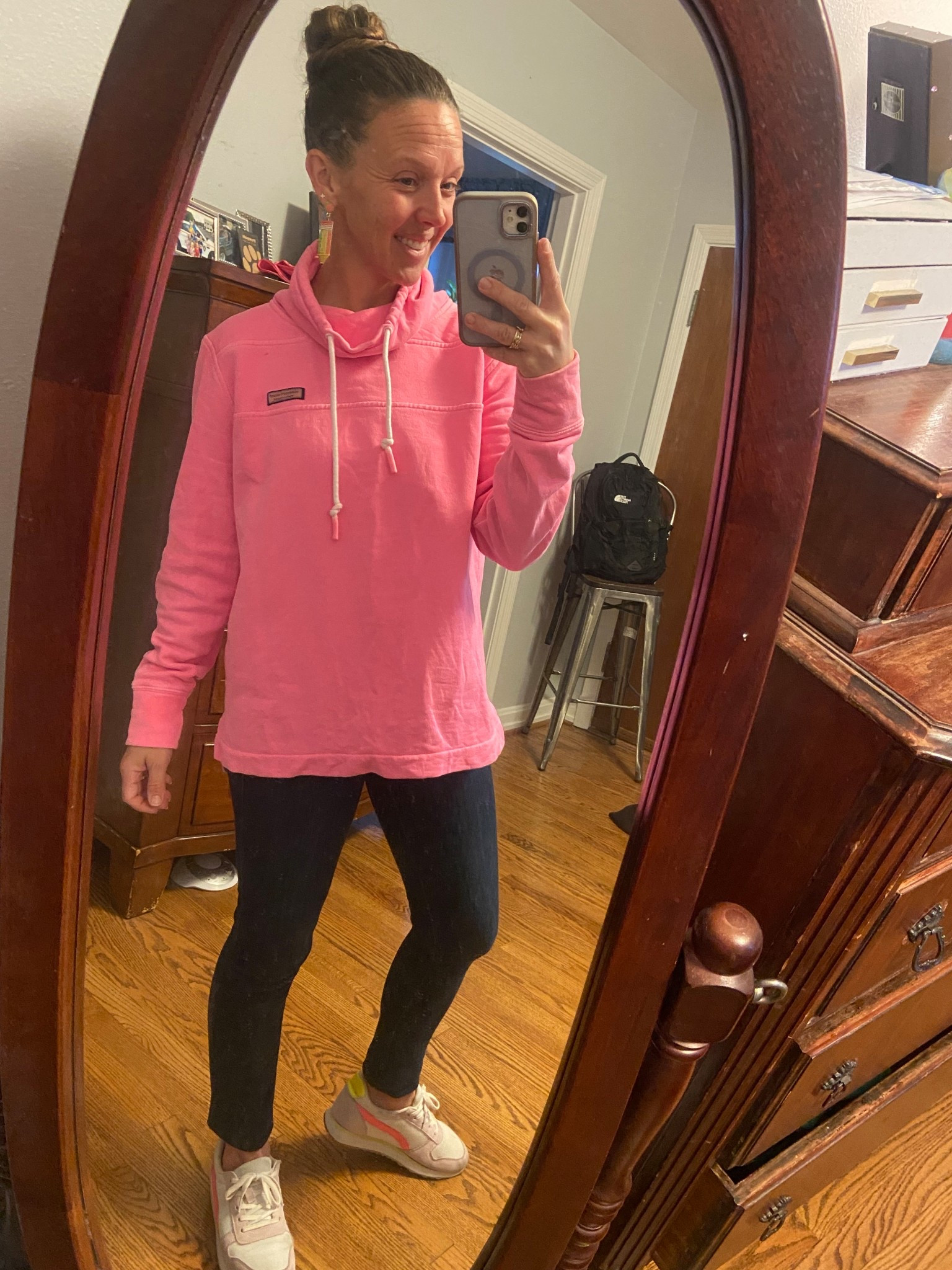 Jeans - ON SALE, I have two pairs of these jeans, I love them that much.  My earrings are great for a teacher! 


#gap #gapjeans #darkwashdenim #skinnyjeans  #salefinds #tennisshoes  #amazon #teacher #teacherearrings 
#teacheroutfit 


#LTKSaleAlert #LTKOver40 #LTKU