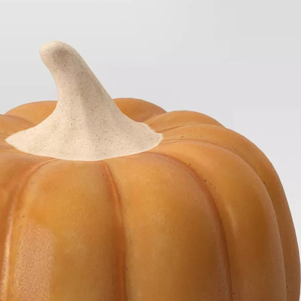 Small Ceramic Pumpkin Honey - Threshold™ | Target