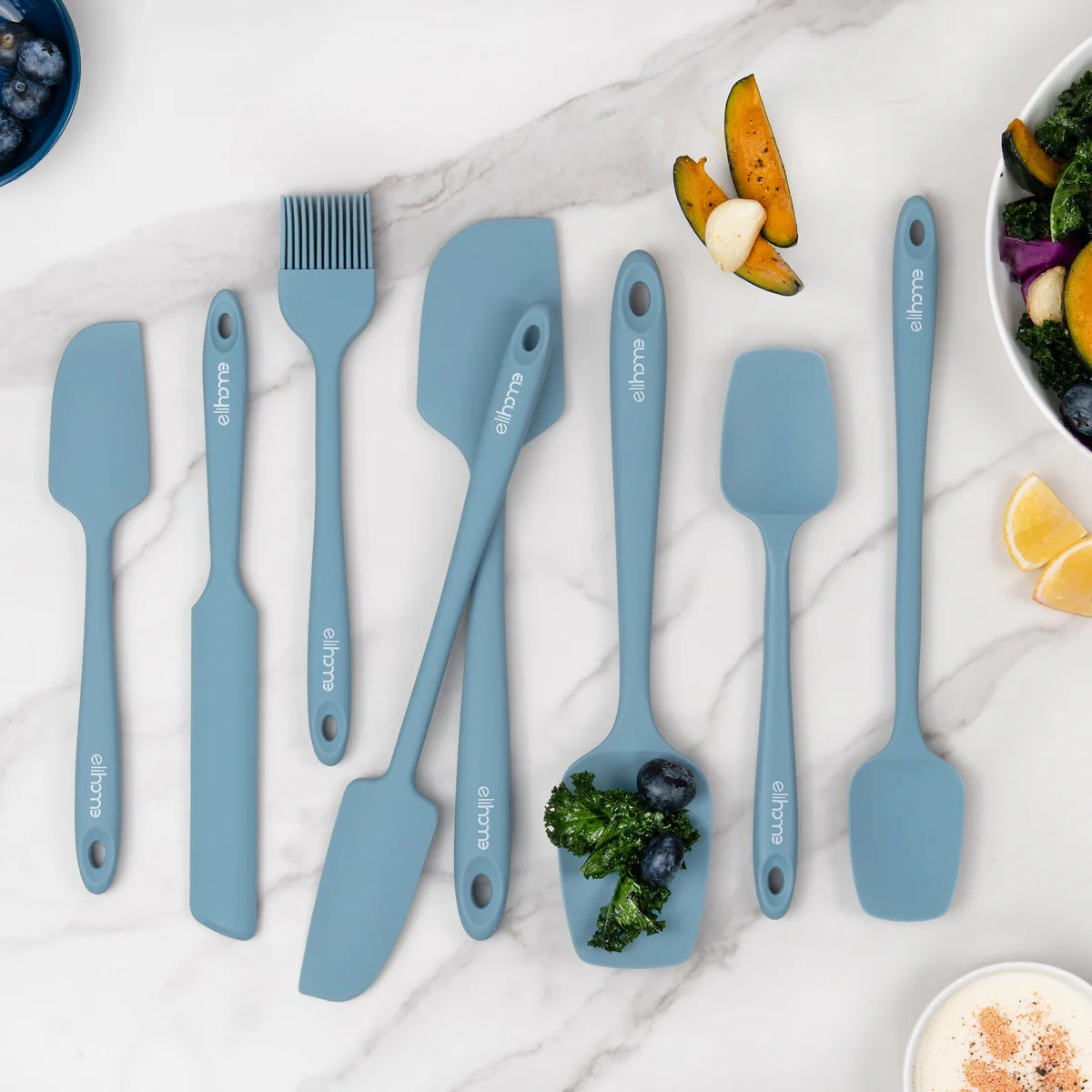 8 Piece Silicone Spatula Set | Jones & Daughters