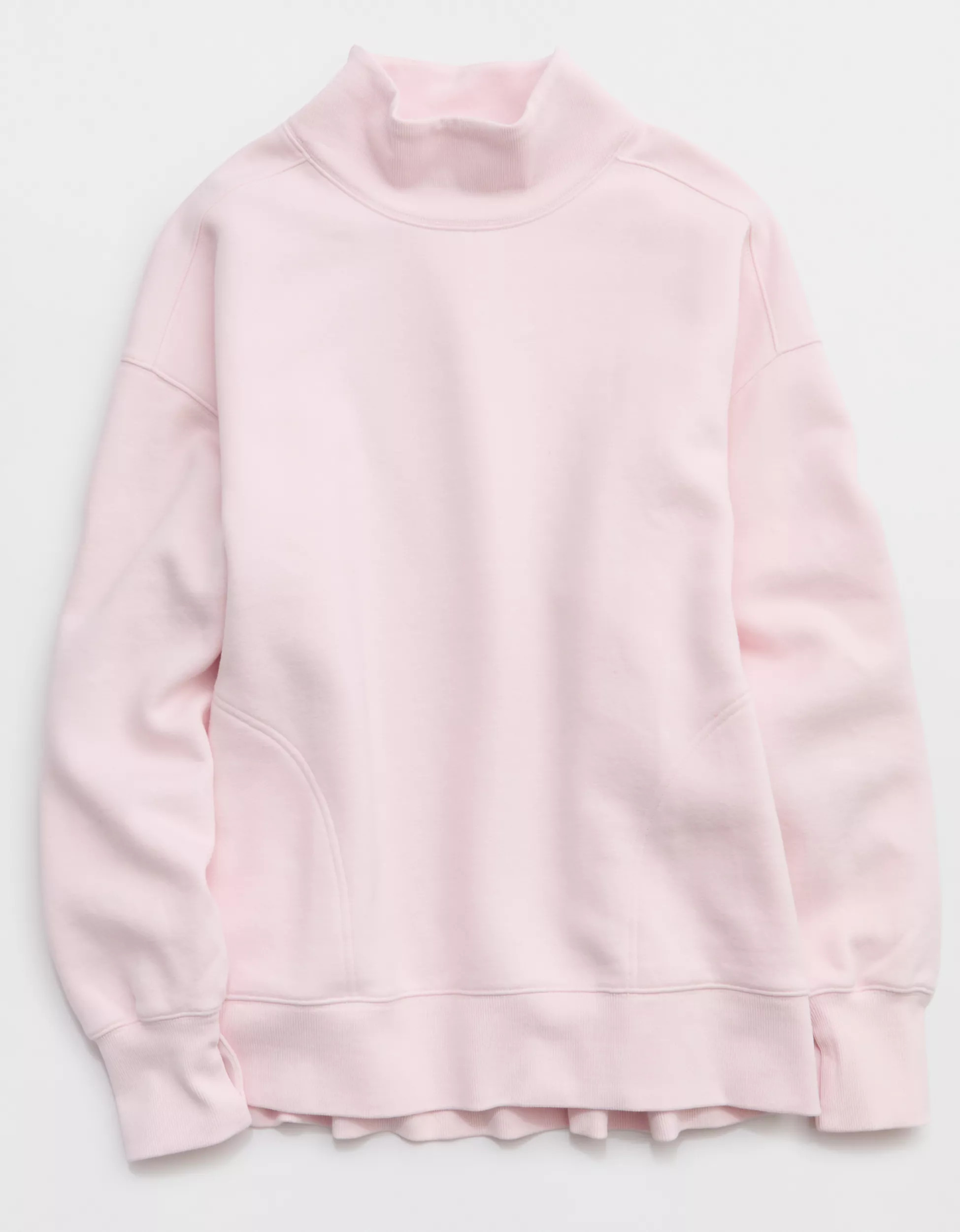 OFFLINE By Aerie Cloud Fleece Oversized Mockneck Sweatshirt | Aerie