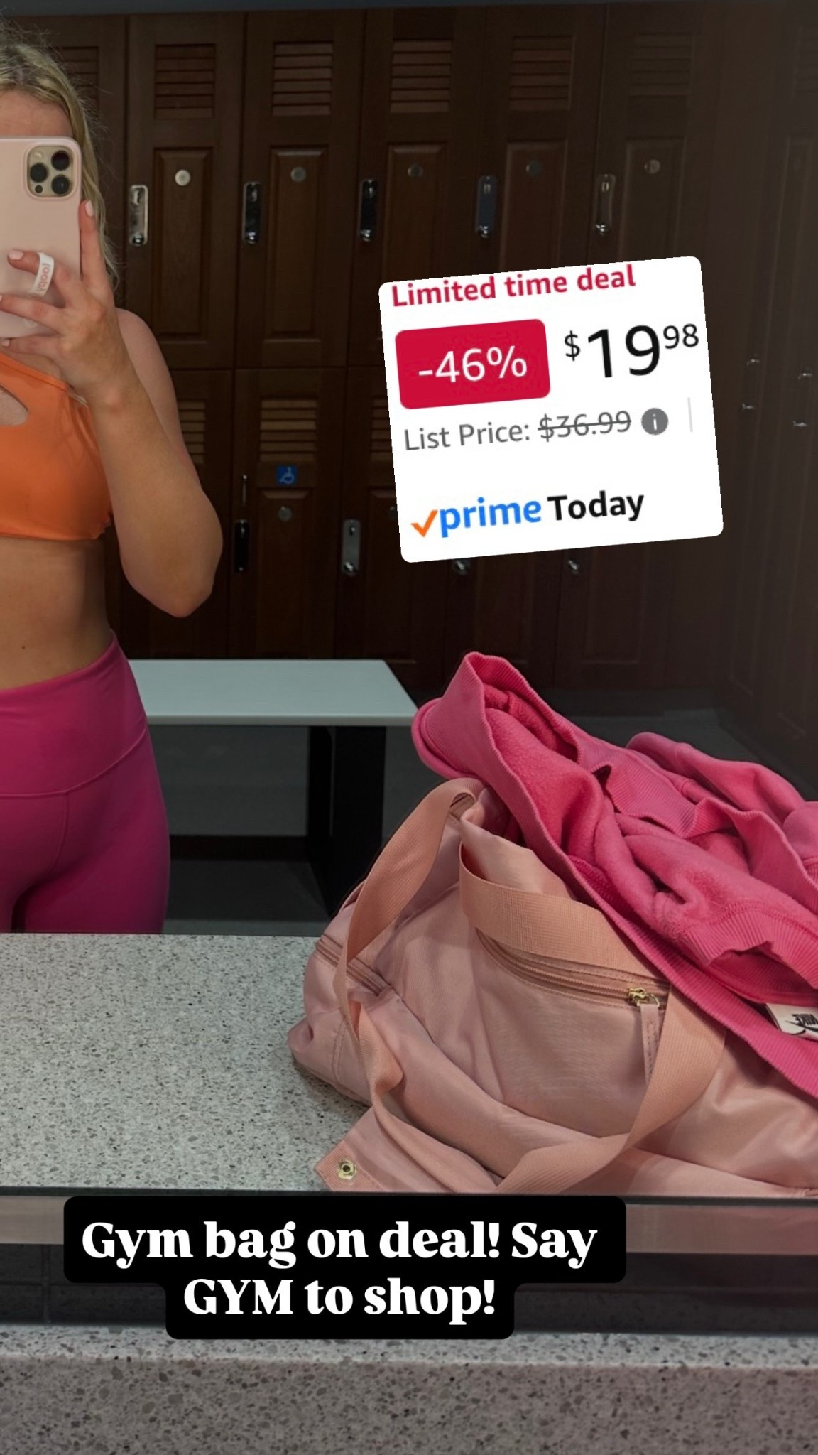 Gym bag on deal! 

#LTKActive