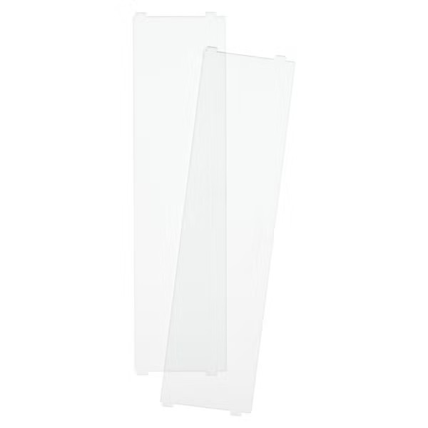 like-it Bricks Medium Short Divider Translucent Pkg/2 | The Container Store