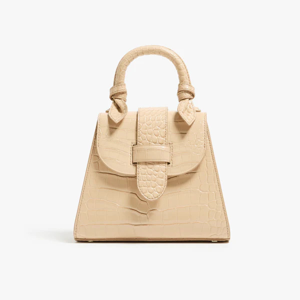 The Petite Lady Bag Leather Sand | Pamela Munson